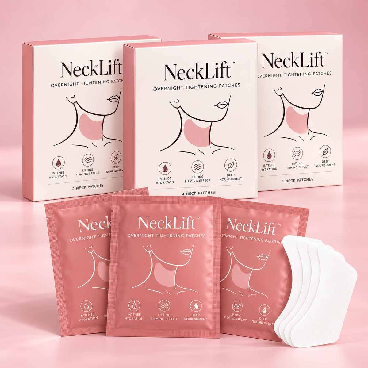 NeckLift Overnight Tightening Patches