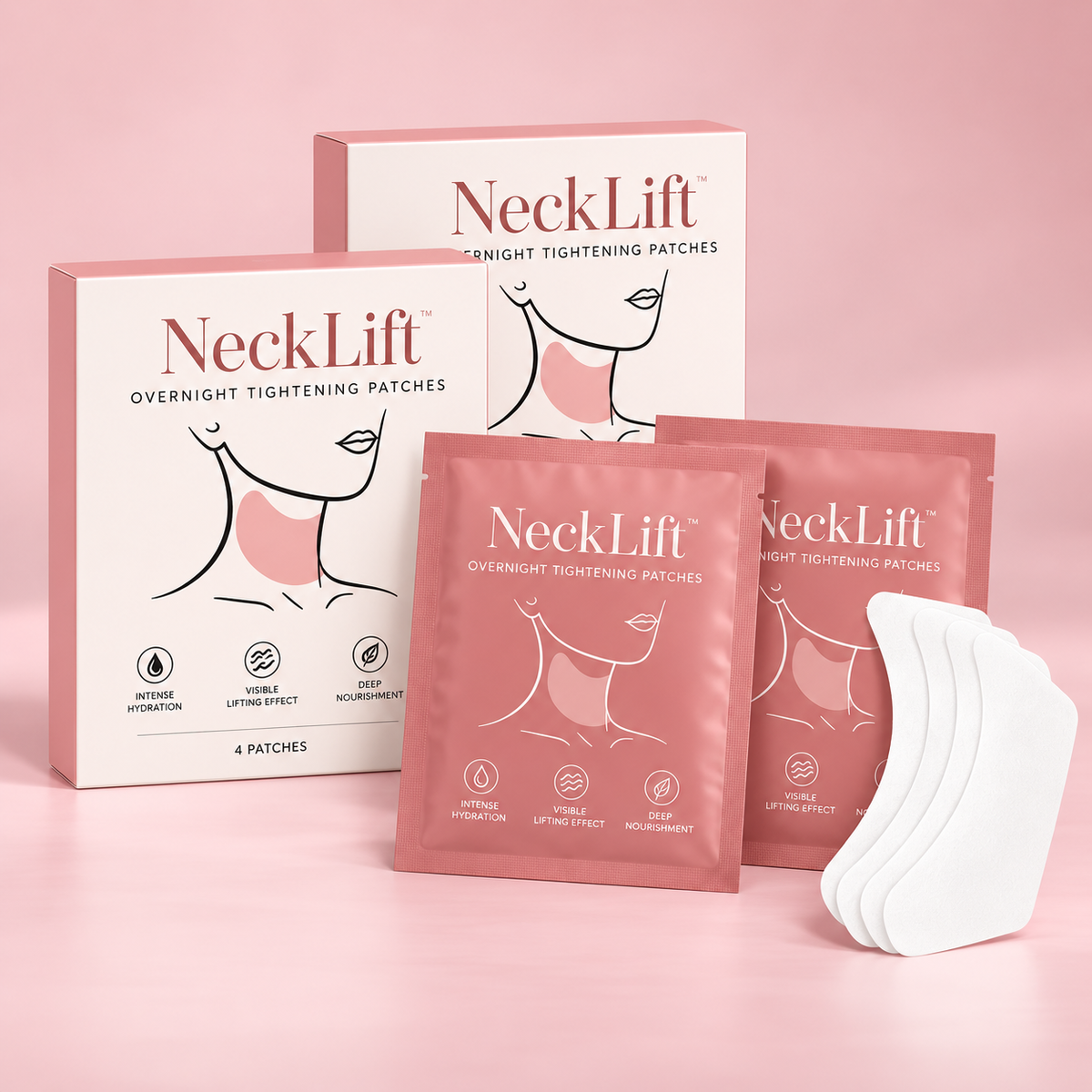 NeckLift Overnight Tightening Patches